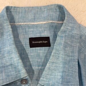 Ermenegildo Zegna Light Blue Shirt